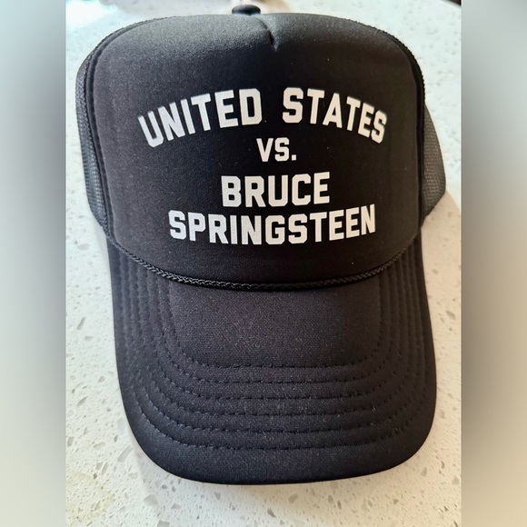 OTTO Black Trucker Hat with Snapback Closure - Picture 1 of 2